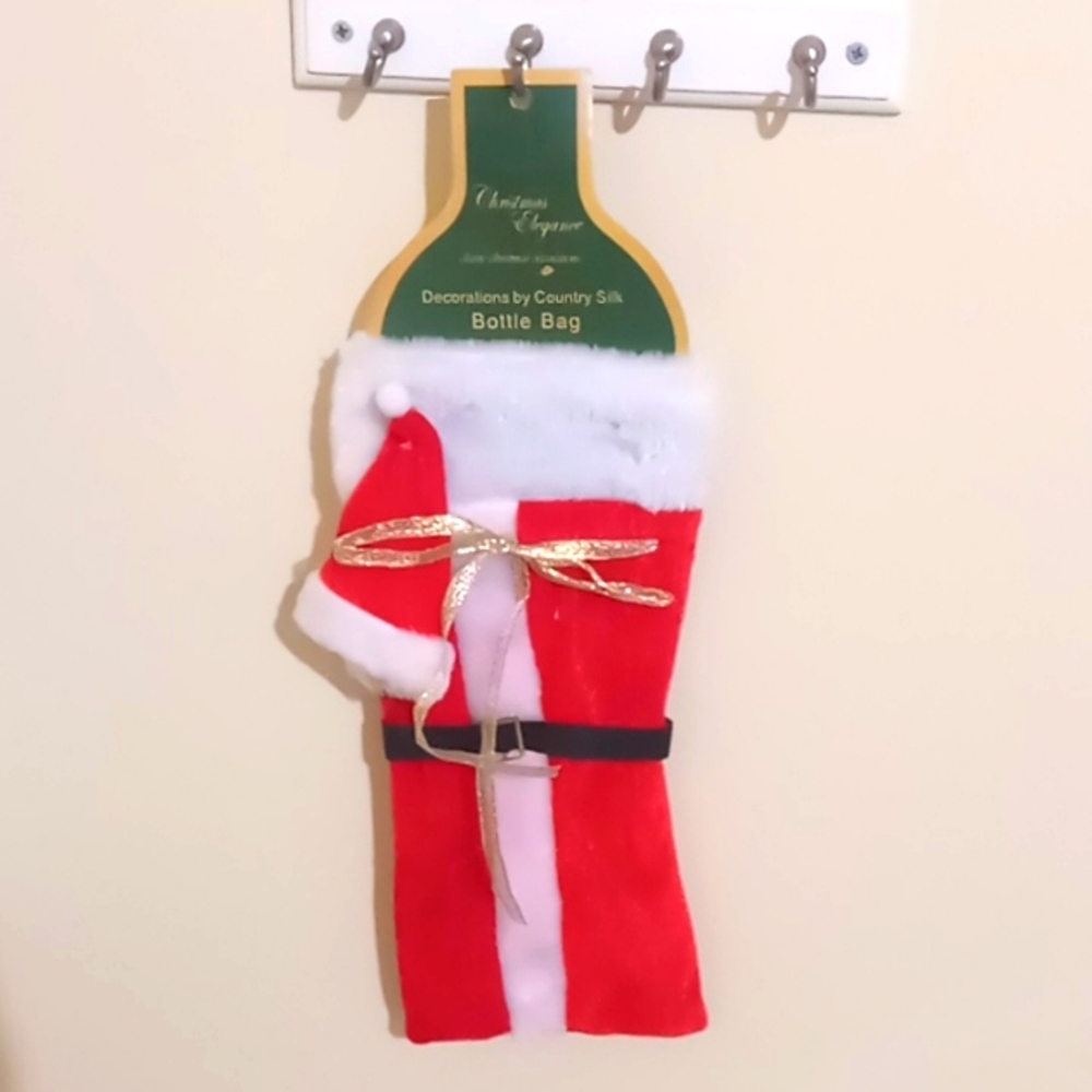 CHRISTMAS ELEGANCE BOTTLE BAG